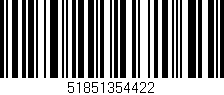 Código de barras (EAN, GTIN, SKU, ISBN): '51851354422'