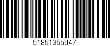 Código de barras (EAN, GTIN, SKU, ISBN): '51851355047'
