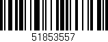 Código de barras (EAN, GTIN, SKU, ISBN): '51853557'