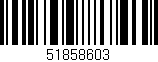 Código de barras (EAN, GTIN, SKU, ISBN): '51858603'