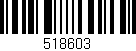 Código de barras (EAN, GTIN, SKU, ISBN): '518603'
