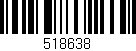 Código de barras (EAN, GTIN, SKU, ISBN): '518638'