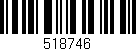 Código de barras (EAN, GTIN, SKU, ISBN): '518746'