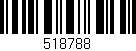 Código de barras (EAN, GTIN, SKU, ISBN): '518788'