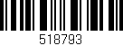 Código de barras (EAN, GTIN, SKU, ISBN): '518793'