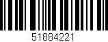 Código de barras (EAN, GTIN, SKU, ISBN): '51884221'