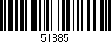 Código de barras (EAN, GTIN, SKU, ISBN): '51885'