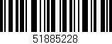 Código de barras (EAN, GTIN, SKU, ISBN): '51885228'