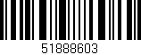 Código de barras (EAN, GTIN, SKU, ISBN): '51888603'