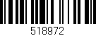 Código de barras (EAN, GTIN, SKU, ISBN): '518972'