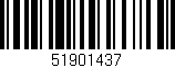 Código de barras (EAN, GTIN, SKU, ISBN): '51901437'
