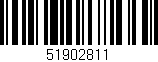 Código de barras (EAN, GTIN, SKU, ISBN): '51902811'