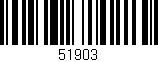 Código de barras (EAN, GTIN, SKU, ISBN): '51903'