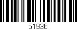 Código de barras (EAN, GTIN, SKU, ISBN): '51936'