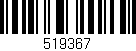 Código de barras (EAN, GTIN, SKU, ISBN): '519367'