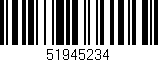 Código de barras (EAN, GTIN, SKU, ISBN): '51945234'