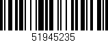 Código de barras (EAN, GTIN, SKU, ISBN): '51945235'