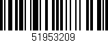 Código de barras (EAN, GTIN, SKU, ISBN): '51953209'