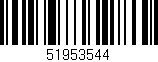 Código de barras (EAN, GTIN, SKU, ISBN): '51953544'