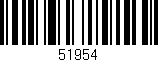 Código de barras (EAN, GTIN, SKU, ISBN): '51954'