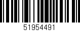 Código de barras (EAN, GTIN, SKU, ISBN): '51954491'
