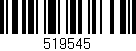 Código de barras (EAN, GTIN, SKU, ISBN): '519545'