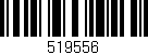 Código de barras (EAN, GTIN, SKU, ISBN): '519556'
