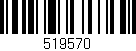 Código de barras (EAN, GTIN, SKU, ISBN): '519570'