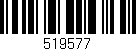Código de barras (EAN, GTIN, SKU, ISBN): '519577'