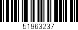 Código de barras (EAN, GTIN, SKU, ISBN): '51963237'
