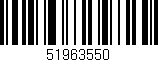 Código de barras (EAN, GTIN, SKU, ISBN): '51963550'