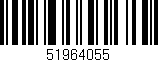 Código de barras (EAN, GTIN, SKU, ISBN): '51964055'