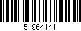 Código de barras (EAN, GTIN, SKU, ISBN): '51964141'