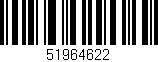 Código de barras (EAN, GTIN, SKU, ISBN): '51964622'