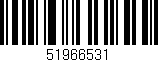 Código de barras (EAN, GTIN, SKU, ISBN): '51966531'