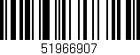Código de barras (EAN, GTIN, SKU, ISBN): '51966907'