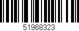 Código de barras (EAN, GTIN, SKU, ISBN): '51968323'