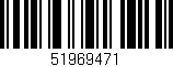 Código de barras (EAN, GTIN, SKU, ISBN): '51969471'