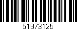 Código de barras (EAN, GTIN, SKU, ISBN): '51973125'