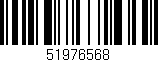 Código de barras (EAN, GTIN, SKU, ISBN): '51976568'