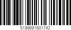 Código de barras (EAN, GTIN, SKU, ISBN): '5199691601742'
