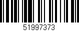 Código de barras (EAN, GTIN, SKU, ISBN): '51997373'