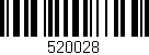 Código de barras (EAN, GTIN, SKU, ISBN): '520028'