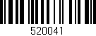 Código de barras (EAN, GTIN, SKU, ISBN): '520041'