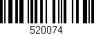 Código de barras (EAN, GTIN, SKU, ISBN): '520074'