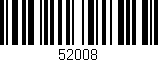 Código de barras (EAN, GTIN, SKU, ISBN): '52008'