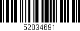 Código de barras (EAN, GTIN, SKU, ISBN): '52034691'