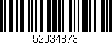 Código de barras (EAN, GTIN, SKU, ISBN): '52034873'