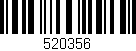 Código de barras (EAN, GTIN, SKU, ISBN): '520356'