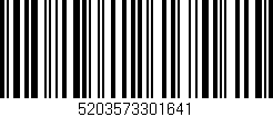 Código de barras (EAN, GTIN, SKU, ISBN): '5203573301641'